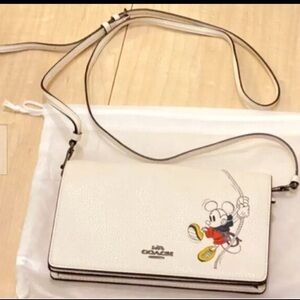 Japan limited COACH Disney Collaboration Crossbody /Clutch bag